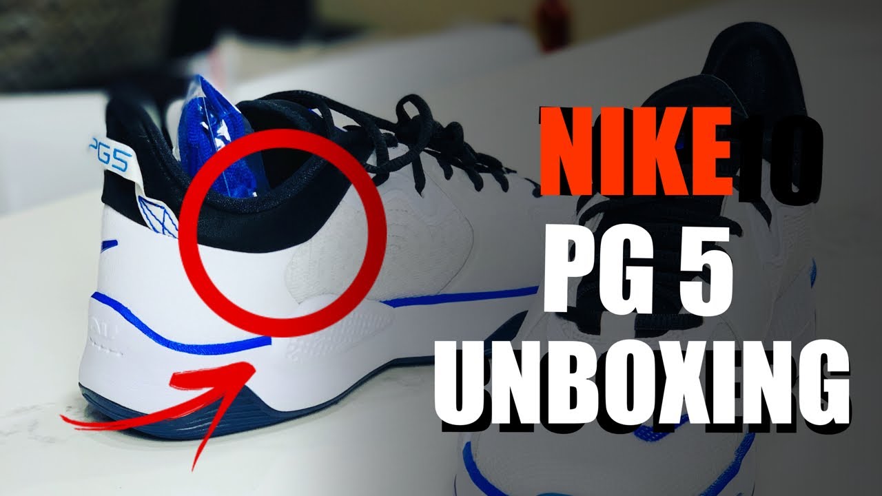 Paul PS5 Colorway Nike Shoes Unboxing YouTube