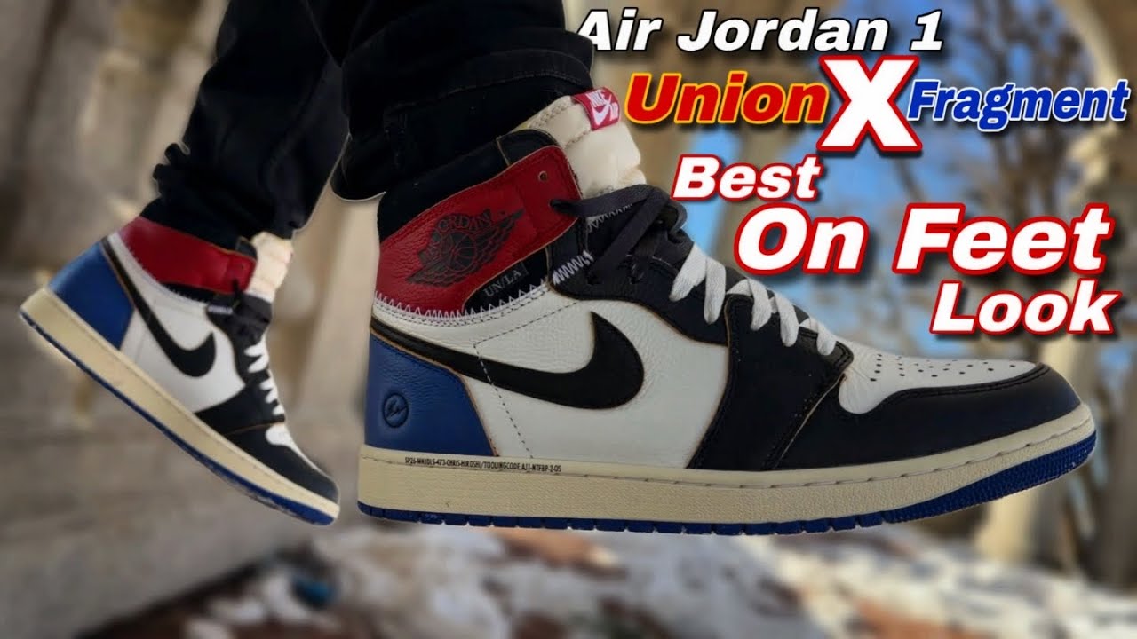 Jordan 1 Union x Fragment “Varsity Red” - Amazing On Feet Look