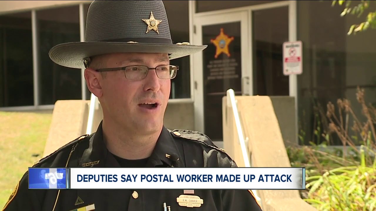 Postal worker who shot gun inside truck and fabricated story shouldn't have had weapon on him