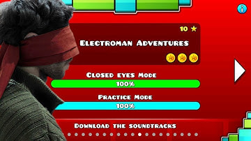 Geometry Dash - Level Thirteen Closed Eyes