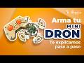 Tutorial como ARMAR TU MINI DRON de 6 GDL con MINI MOTORES DE 50,000 rpm - Armado y Funcionamiento