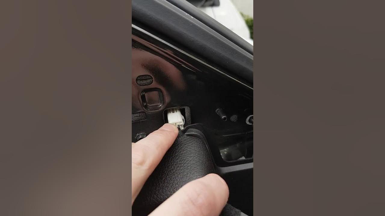 Replacing mazda 6 wing mirror on 59 plate YouTube