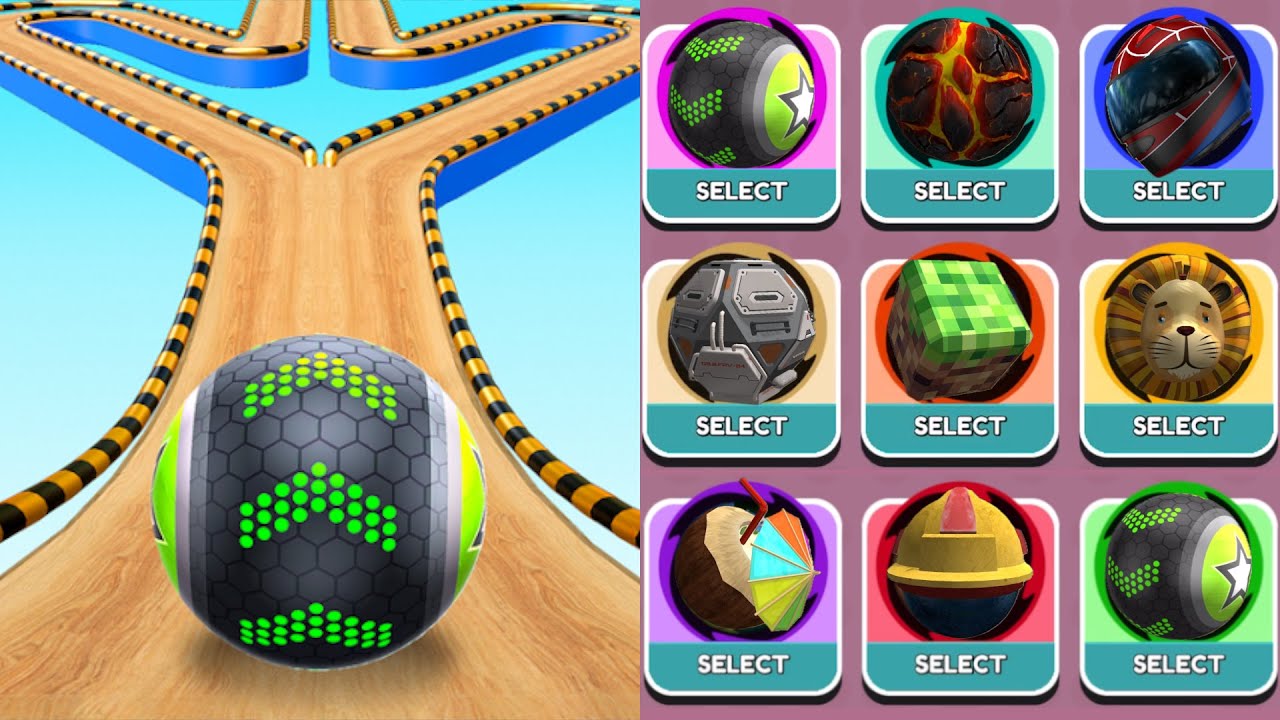 Going Balls Speedrun, Funny Fails Vs Challenge, Portal Run, Hard Level Android, iOS Gameplay 82