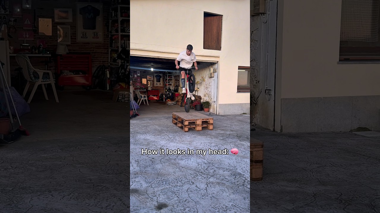 I thought it would be more spectacular 🫠 #viral #viralshorts #trialbike #humor
