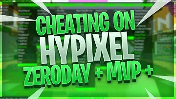 Cheating on Hypixel with ZeroDay & MVP+ Account!