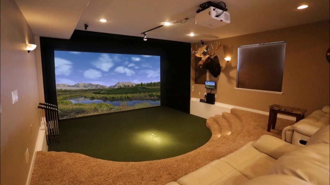 自宅でゴルフが出来る生活 Skytrak Youtube