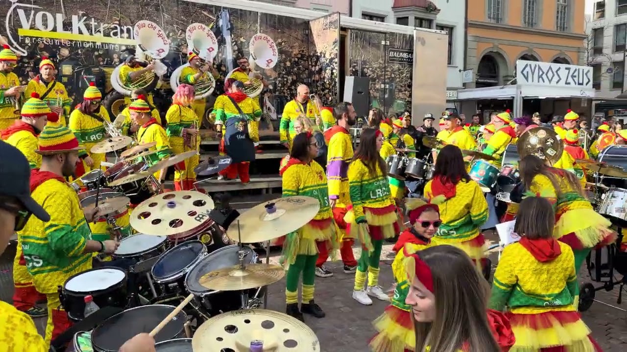 La Riva che Spaca Balerna - Einmarsch I - Schaffhauser Guggenchilbi 2025