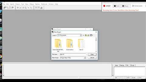 Bài 4:Tạo file cho chương trình trong phần mềm ride