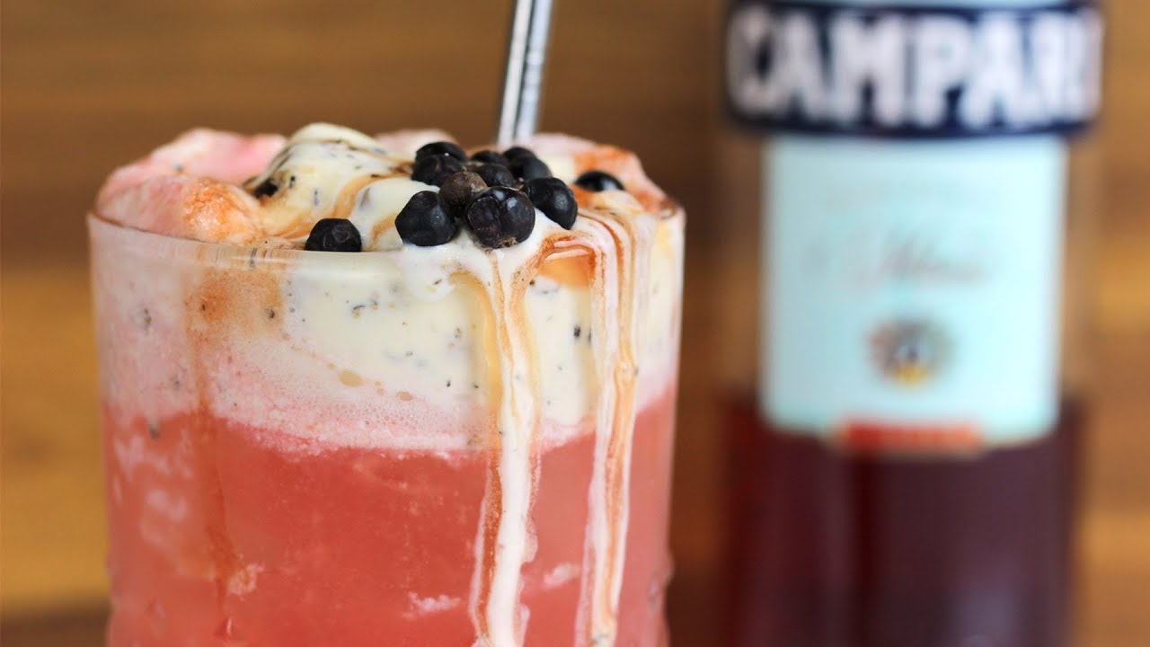 Celebrate Negroni Week with an Ice Cream Float!