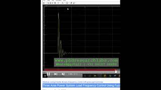 Three Area Power System Load Frequency Control Using Fuzzy Logic Control - MATLAB SIMULINK
