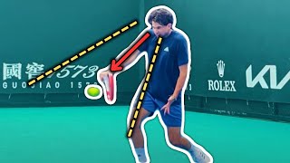 The keys to increasing One Handed BACKHAND CONSISTENCY