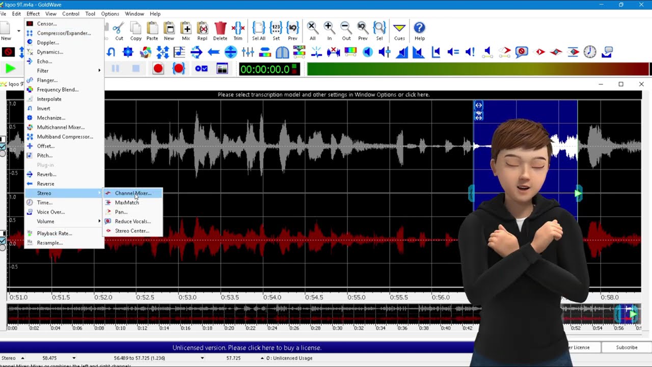 How to Use basic Audio Editing/Analysis Software | GoldWave