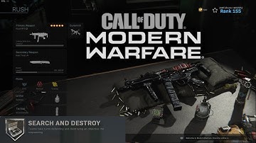 Search and Destroy Modern Warfare! MP5 CLASS SETUP