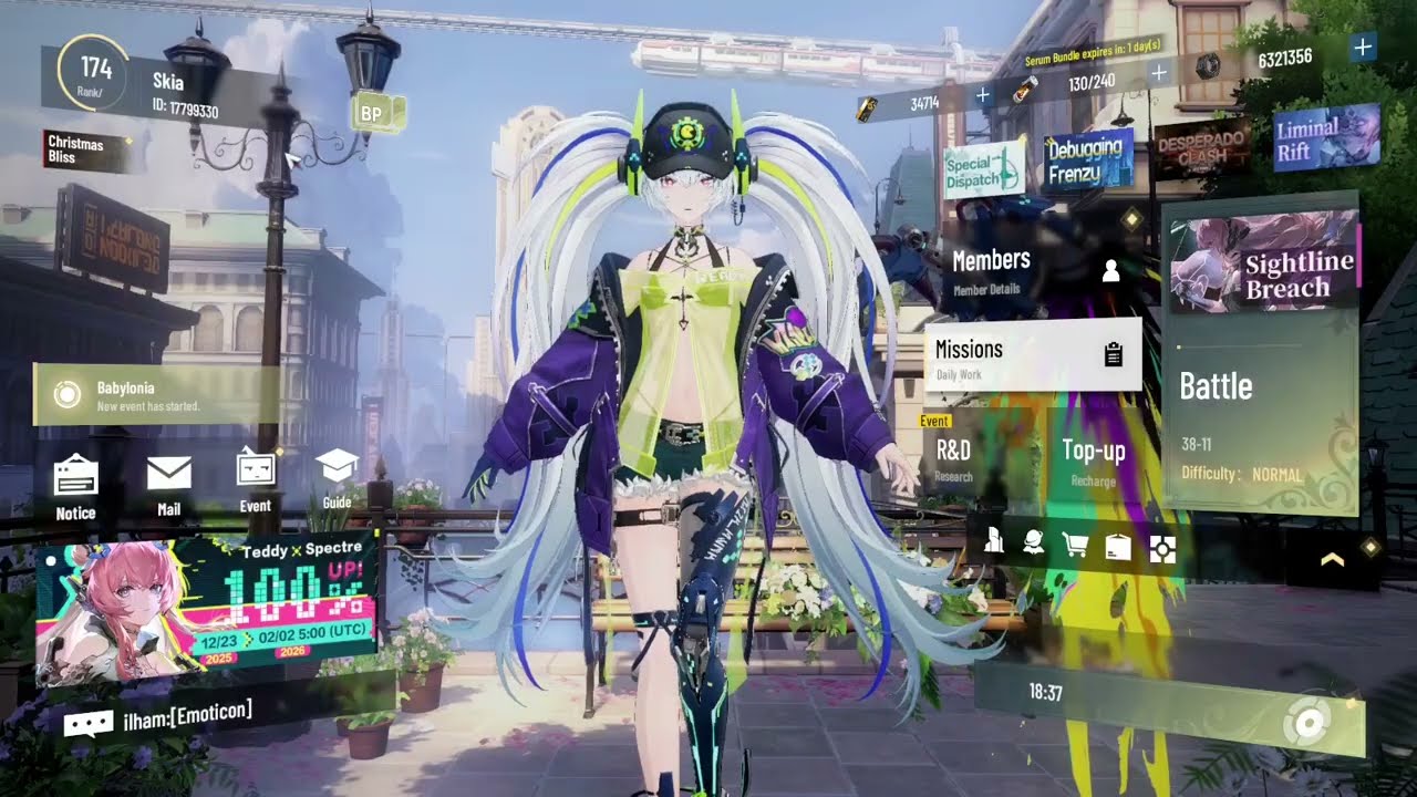 [PGR] F2P Account on Punishing Gray Raven | Skia |