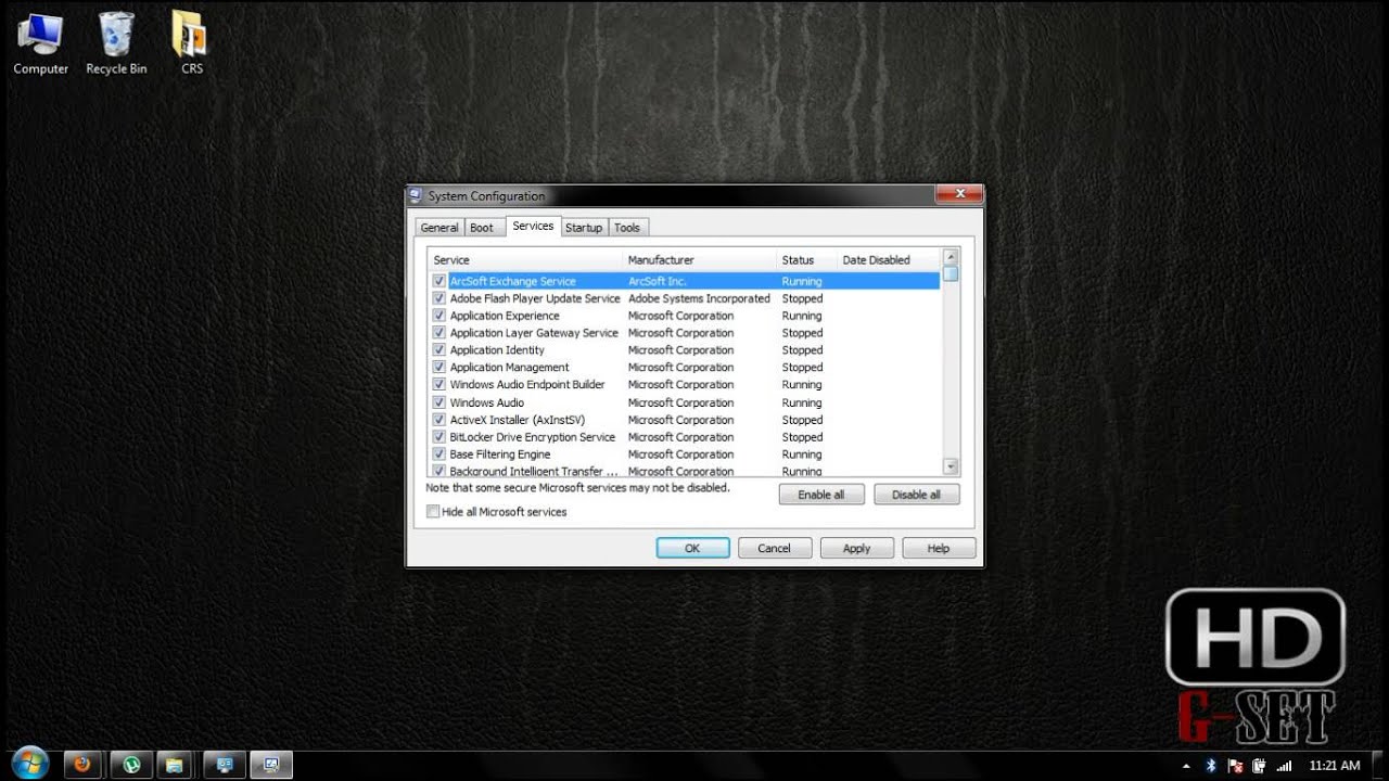 How To Boost Startup Time In Windows 7 YouTube