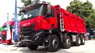 New 2023 Iveco T-Way 450 Tipper Truck 8x4 - Interior, Exterior, Details - Truck Expo