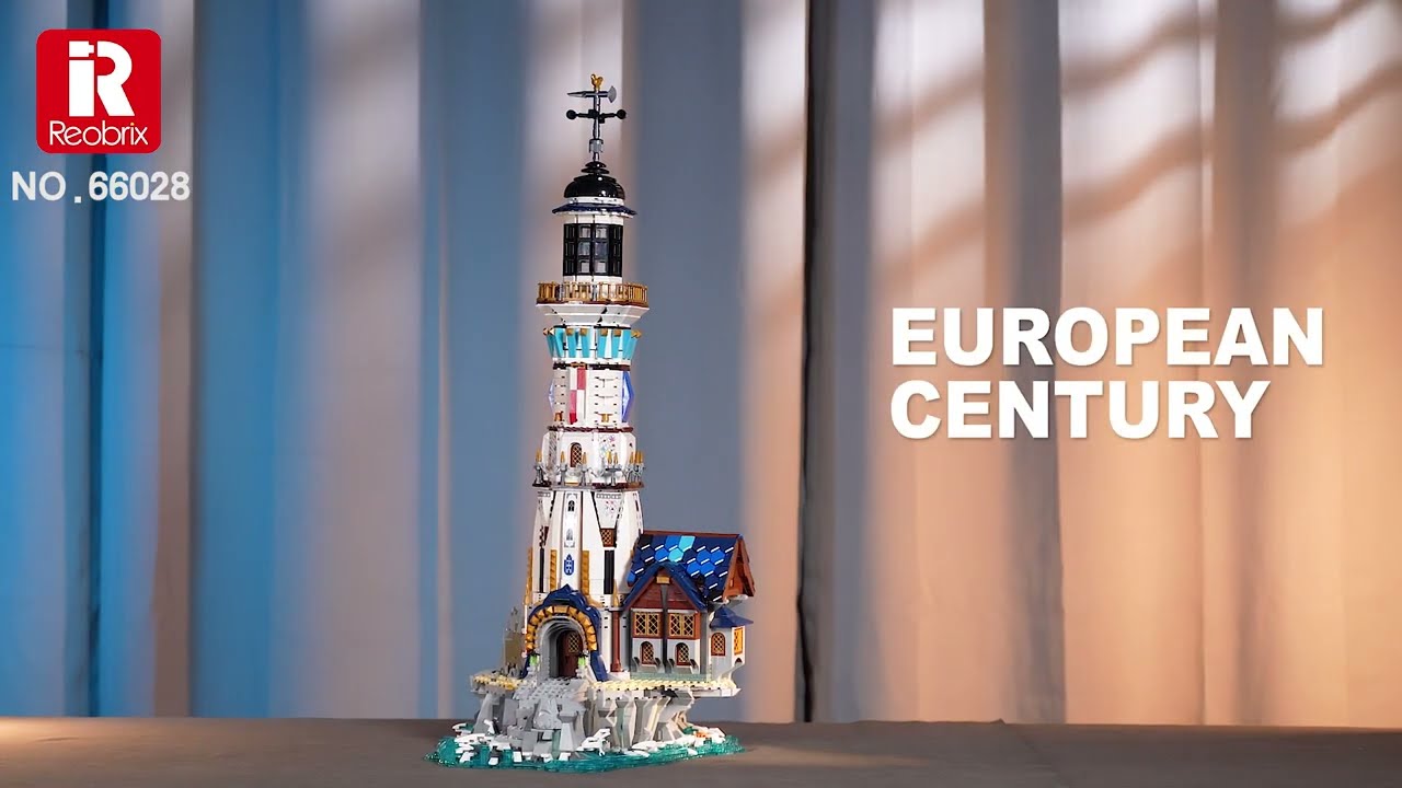 Reobrix 66028 LightHouse - Leuchtturm Haus  European Century Series Europaeische Gebaeude Serie