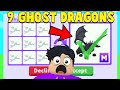 I Traded 9 *NEW* GHOST DRAGONS in Adopt Me!