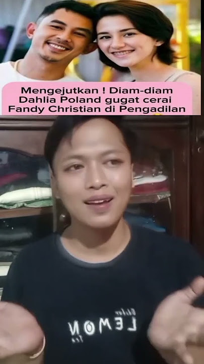 Diam-diam Dahlia Poland gugat cerai Fandy Christian #reels #shortvideo