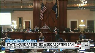 VIDEO: SC House passes six-week abortion ban bill after hours-long debate