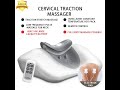 Wireless Massage pillow Cervical Traction Massager Pulse Hot Pack