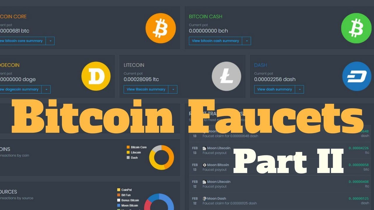 Highest Traffic Bitcoin Faucets Part 2 YouTube