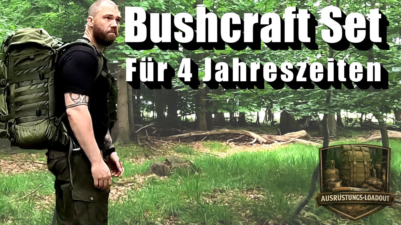 Savotta Kantamus 40L mit 4 Jahreszeiten Bushcraft Setup