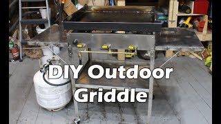 How to Make an Outdoor Griddle In this video I show you how to make an outdoor griddle. I posted this on my other channel but I thought I would post it on my main