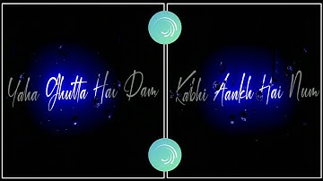 Alight Motion Drop Animation Lyrics Video Editing Tutorial | Black Screen Text Editing Tutorail