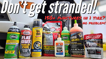 This Is The Truth About Tire Sealant. ( Slime, Fix-A-Flat, Berryman, Flat Out, Tireject )