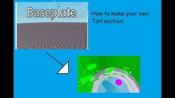 How to make your own Tower of Hell section | Roblox ToH