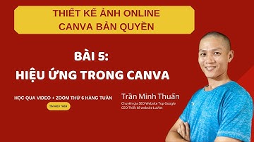 Bài 5-Hiệu Ứng Trong Canva Học Thiết Kế Đồ Họa Bằng Canva Với LuViet