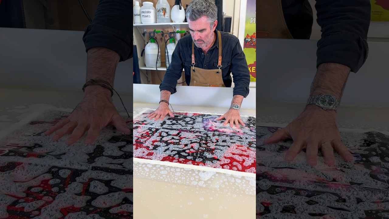 Rare Star Wars, revenge of the Jedi vintage movie poster one sheet restoration