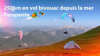 PARTIR DEPUIS LA MER EN PARAPENTE 🌊 | Vol Bivouac 🏕️ | Parapente