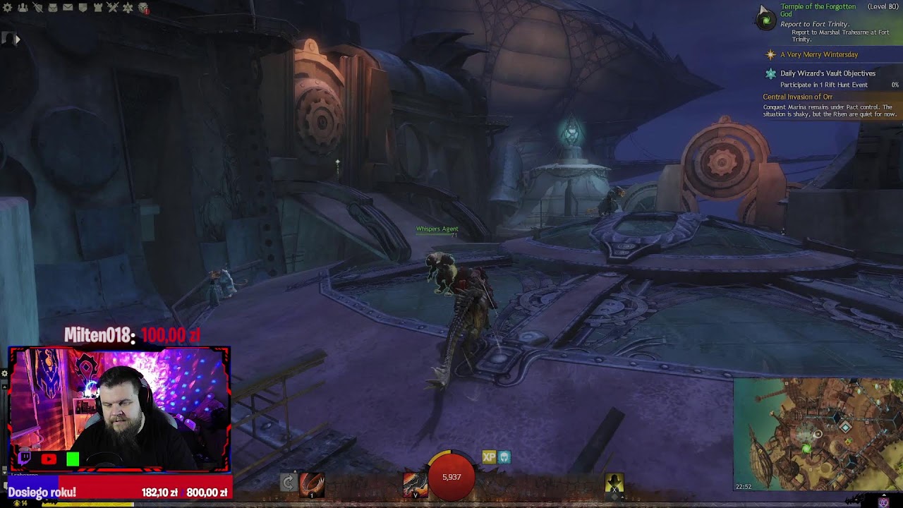 Guild Wars 2 - Powoli Revenant do 80tki a potem wybieram klase na dalszą grę