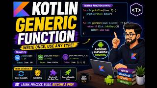 #11 Generic Function | Android Developer Training