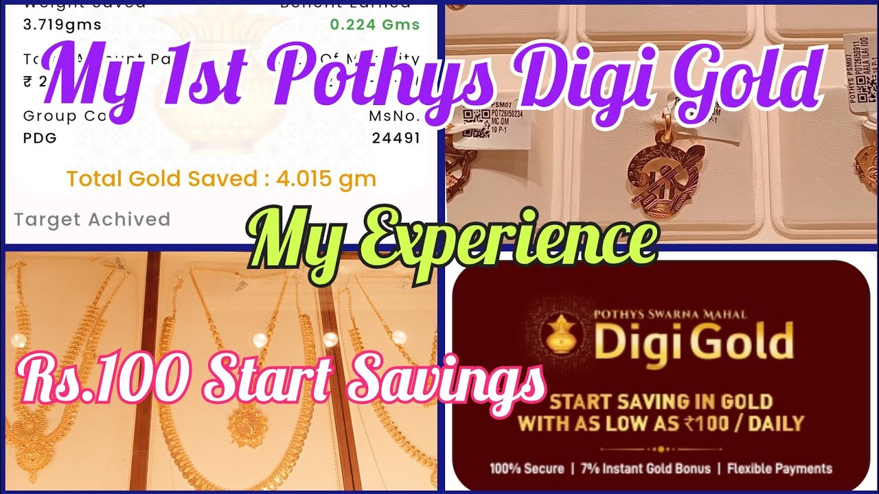 MY 1st DIGIGOLD PURCHASE 🧿🥰Pothys Free Gift 🎁 available in Digi Gold # ...