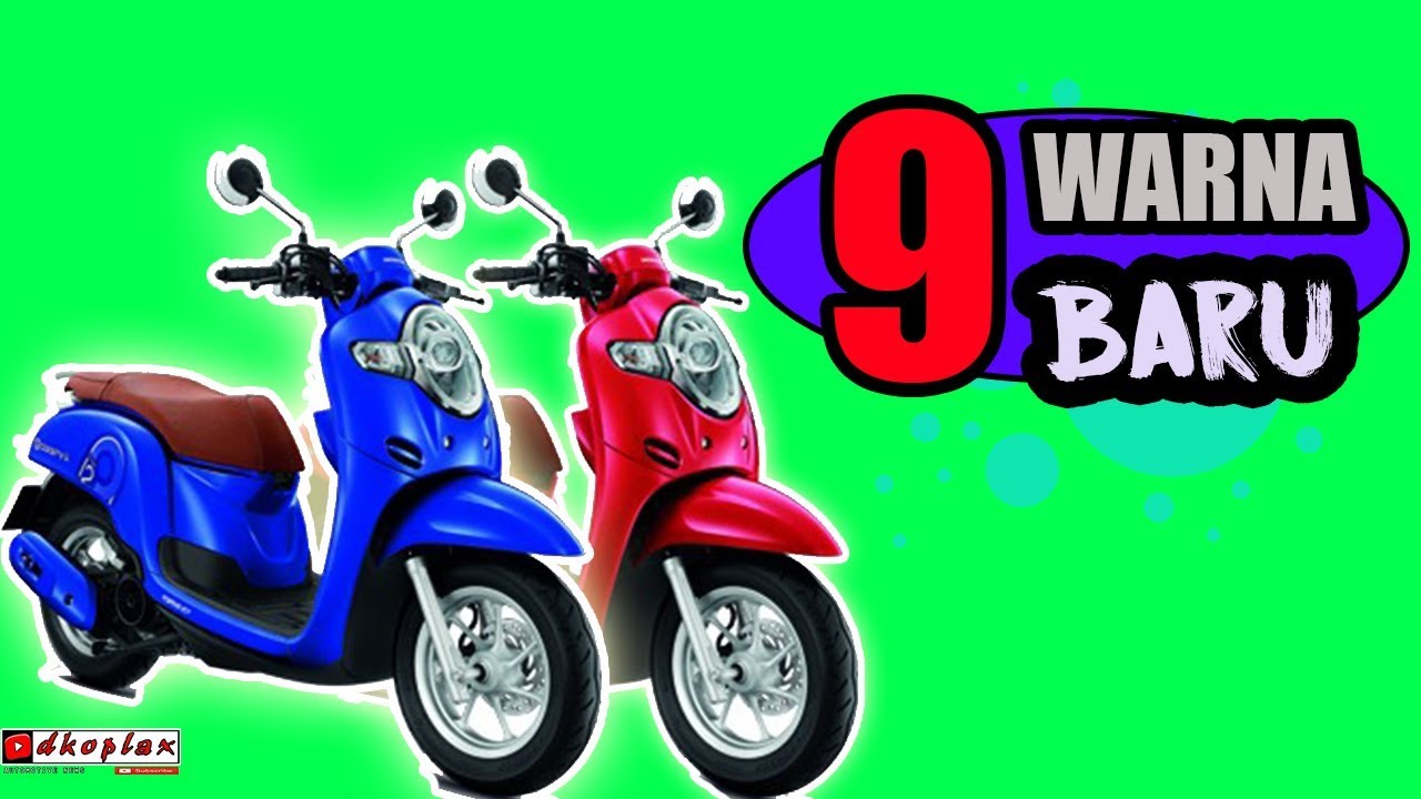 MANTAP Warna Baru Honda New Scoopy 2018 Ini Keren Tapi