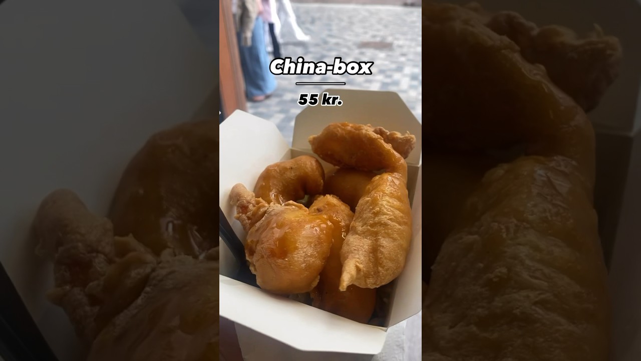 Halal China box in Copenhagen 📍 