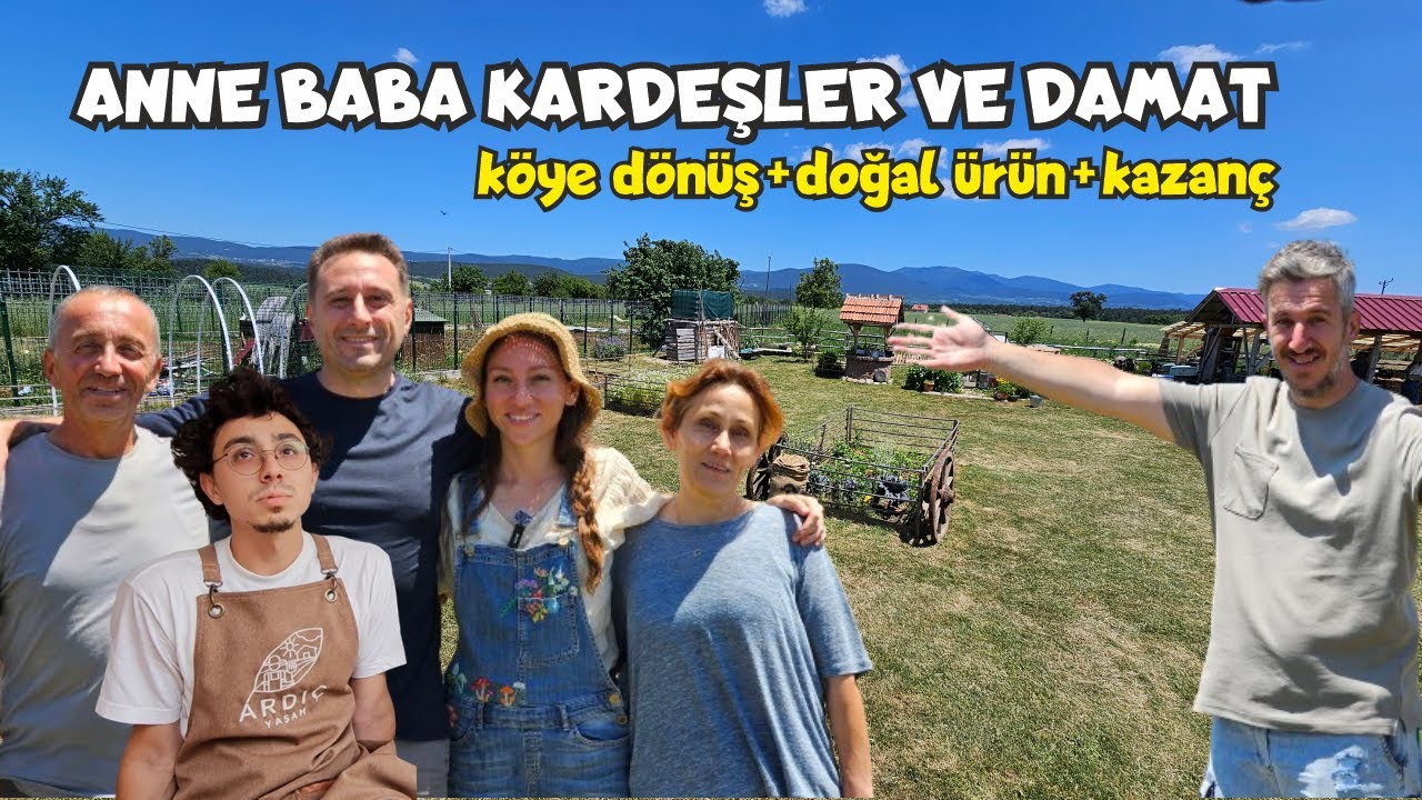 DÜĞÜNDEKİ ALTINLARI İLE KÖYDEN ARSA ALIP akıllıca bir sistem kurup tarımdan kazanan aile. (BOLU)