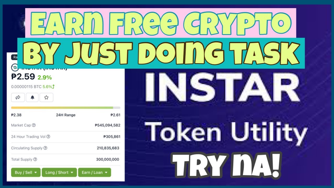EARN FREE CRYPTO BY JUST CAPTURING RECEIPT | INSTARS REVIEW AND ...