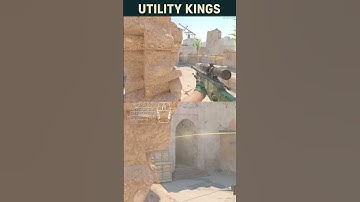 CS2 Dust2 B solo entry flash from upper tunnels