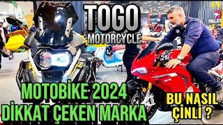 NASIL BİR ÇİNLİ BU ? MOTOBİKE 2024 MOTOSİKLET FUARI TOGO MARKASI ! #motobike #motosiklet #fuar