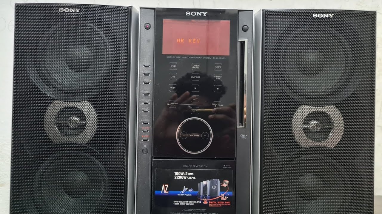 sony DHC Az33d sony music system 2200 watts full working 12000 price