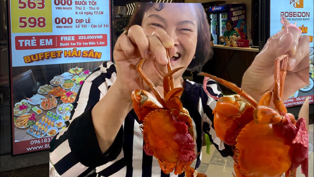 BUFFET POSEIDON SEAFOOD BÙNG NỔ