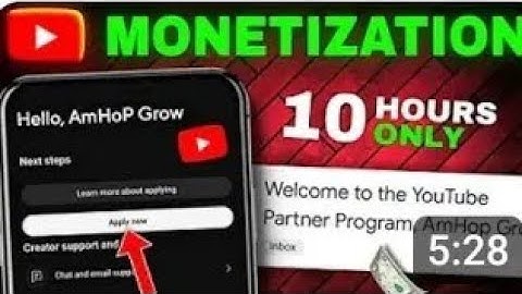 How to MONETIZE YouTube Channel in 2024(Full & 100% Right Process)