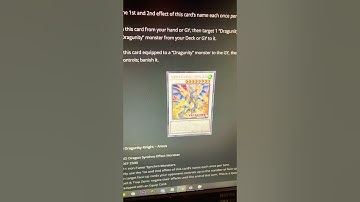 The Most Unexpected Dragunity Yu-Gi-Oh Deck Support