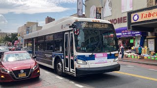 ᴴᴰ MTA NYCT: 2014 New Flyer XD40 Xcelcior #7098 on the Q56 Bus @ Jamaica Av/Merrick Blvd.