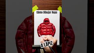 Cómo DIBUJAR una Chaqueta brillante con lápices de colores #aprendiendoadibujar #dibujo #arte