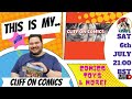This is my with CLIFF ON COMICS